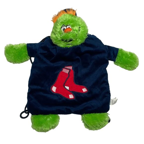Boston Red Sox Green Monster Backpack Pals Genuine MLB Merchandise Team Beans - Picture 1 of 13